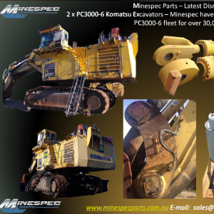 Komatsu PC3000-6 Backhoes