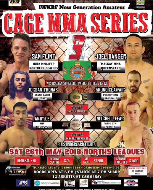 CAGE MMA Series 3