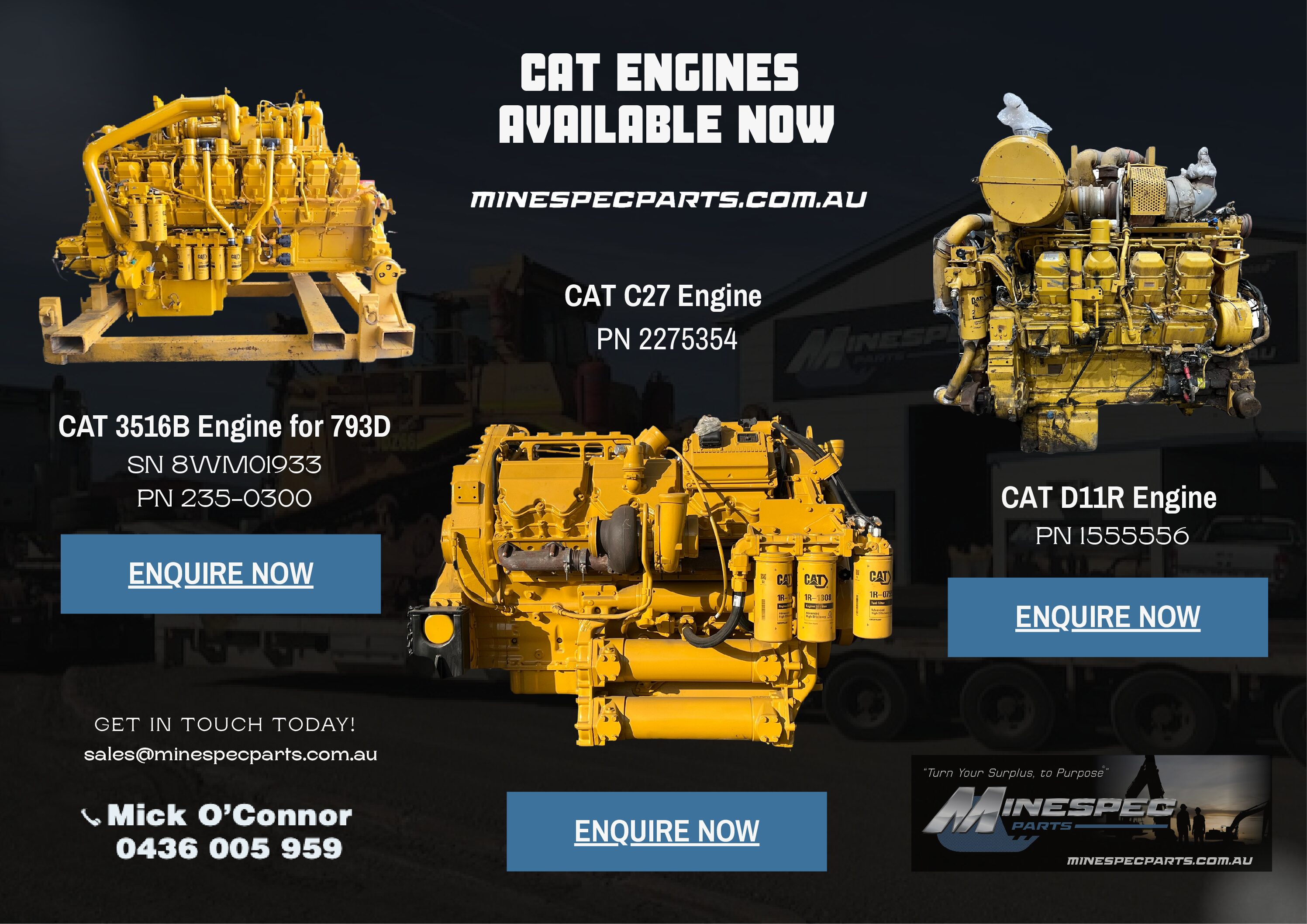 CAT Engines flyer